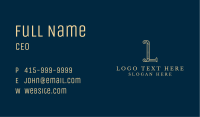 Fashion Tailoring Boutique  Business Card Image Preview