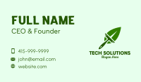 Natural Leaf Squeegee  Business Card Image Preview