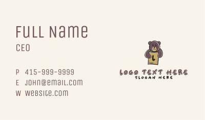 Mad Bear Signage Business Card Image Preview