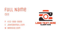 Vlogger Camera Business Card Image Preview