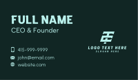 Tech Startup T & C Monogram Business Card Image Preview