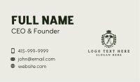 Sledgehammer Ax Shield  Business Card Image Preview