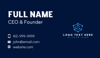 Internet Date Technology Business Card Preview