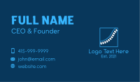 Minimalist Spinal Cord Business Card Image Preview