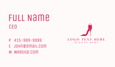 Stilettos Fashion Shopping Business Card Image Preview