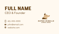 Hound Dog Training Business Card Image Preview