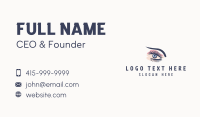 Eyebrow & Eyelash Salon Business Card Design