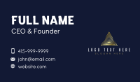 Luxury Pyramid Enterprise Business Card Preview