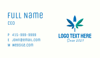 Leaf Medical Marijuana Business Card Image Preview