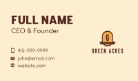 Vintage Camp Letter  Business Card Image Preview