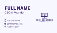 Computer Technician Mechanic Business Card Image Preview