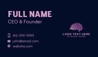 Mental Brain Psychology Business Card Design