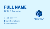 Blue Property Building Business Card Image Preview