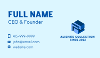 Blue Property Building Business Card Image Preview