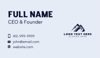 Mountain Excavator Contractor Business Card Image Preview