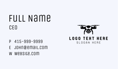 CCTV Drone Camera  Business Card Image Preview