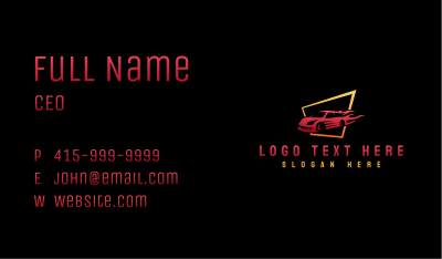 Car Auto Garage Business Card Image Preview