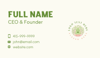 Herbal Kitchen Apron Business Card Image Preview