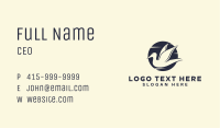 Flying Bird Wings Business Card Image Preview