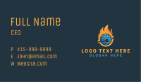 Hot Cold Electricity Business Card Image Preview