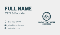 Carpet Cleaning Badge  Business Card Design