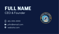 Moon Astronaut Mascot Business Card Image Preview