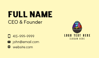 City Taxi Egg Business Card Design