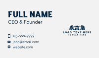 Trucking Freight Cargo Mover Business Card Preview