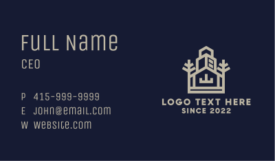 Housing Subdivision Property  Business Card