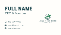 Equestrian Horse Race Business Card Preview