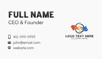 Airflow Circulation Exhaust Business Card Preview