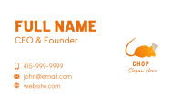 Chef Rat Cheese Business Card Image Preview