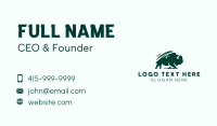 Eco Bison Wild Animal Business Card Image Preview