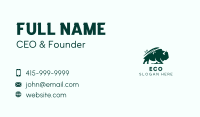 Eco Bison Wild Animal Business Card Image Preview