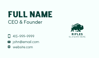 Eco Bison Wild Animal Business Card Image Preview