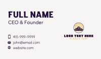 Mountain Drill Excavator Business Card Preview