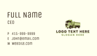 Dump Truck Vehicle Business Card Image Preview