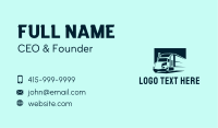 Delivery Truck Logistics Business Card Image Preview