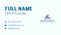 Puzzle Educational Learning  Business Card Image Preview