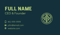 Garden Shovel Landscaping  Business Card Design