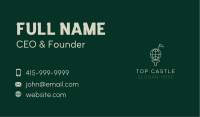 Golf World Tee Business Card Image Preview