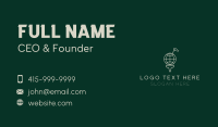 Golf World Tee Business Card Design