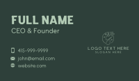 Floral Wellness Candle Business Card Image Preview