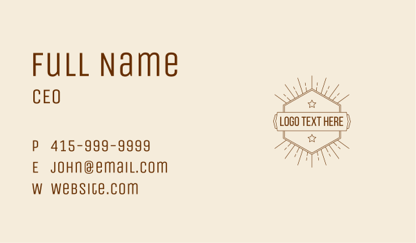 Vintage Barbershop Wordmark  Business Card Design Image Preview