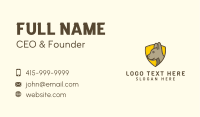 Shield Dog Veterinary Business Card Image Preview