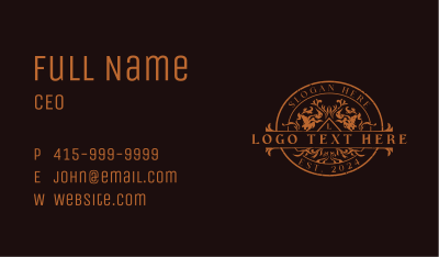 Bull Ranch Rodeo Business Card Image Preview