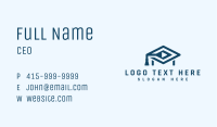 Mortarboard Online Learning Business Card Image Preview