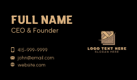 Tile Floorboard Tiling Business Card Design