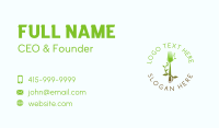 Organic Vine Fork Business Card Image Preview