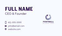 Painting Brush Letter O Business Card Image Preview